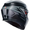 AGV AGV K3 Helmet ECE 22.06 Compound Matt Black Grey - Thumbnail 3