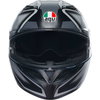 AGV AGV K3 Helmet ECE 22.06 Compound Matt Black Grey - Thumbnail 5