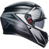 AGV AGV K3 Helmet ECE 22.06 Compound Matt Black Grey - Thumbnail 6