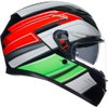 AGV AGV K3 Helmet ECE 22.06 Wing Black Italy - Thumbnail 1