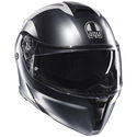 Street Modular Resia Helmet Grey Silver Red