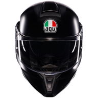 Street Modular Solid Helmet Matt Black