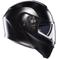 Street Modular Solid Helmet Matt Black