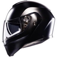 Street Modular Solid Helmet Matt Black