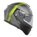 Street Modular Resia Helmet Grey Black Flo Yellow