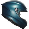 AGV AGV K6-S Helmet Petrolio Matt Blue - Thumbnail 6