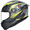 AGV AGV K6-S Helmet Excite Grey Flo Yellow - Thumbnail 4