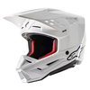 Alpinestars Alpinestars S-M5 ECE 22.06 Helmet White Glossy - Thumbnail 1