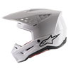 Alpinestars Alpinestars S-M5 ECE 22.06 Helmet White Glossy - Thumbnail 2