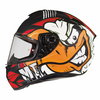 MT Targo Truck Black White Red Full Face Motorcycle Helmet Left Side                                                                                                                                                                                           