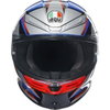 AGV AGV K6-S Helmet Slashcut Black Blue Red - Thumbnail 2