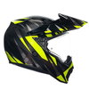 AGV AGV AX9 EC2206 Steppa Helmet Carbon Grey Yellow Fluo - Thumbnail 1