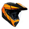 AGV AGV AX9 Trail Helmet Gunmetal Orange - Thumbnail 8