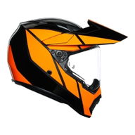 AX9 Trail Helmet Gunmetal Orange