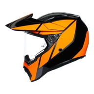 AX9 Trail Helmet Gunmetal Orange