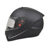 MT Stinger Matt Black Full Face Motorcycle Helmet Left Side                                                                                                                                                                                                    