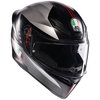 AGV AGV K1-S Helmet Lap Matt Black Grey Red - Thumbnail 1