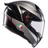 AGV AGV K1-S Helmet Lap Matt Black Grey Red - Thumbnail 3
