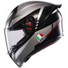 AGV AGV K1-S Helmet Lap Matt Black Grey Red - Thumbnail 4