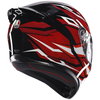 AGV AGV K1-S Helmet Lion Black Red White - Thumbnail 7