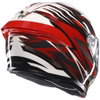 AGV AGV K6-S Helmet Reeval White Red Grey - Thumbnail 6