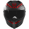 AGV AGV Pista GP-RR Helmet ECE 22.06 Intrepido Carbon Black Red - Thumbnail 2