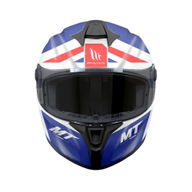 Targo S Helmet Britain Gloss Red White Blue