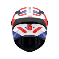 Targo S Helmet Britain Gloss Red White Blue