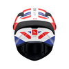 MT MT Targo S Helmet Britain Gloss Red White Blue - Thumbnail 3