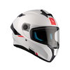 MT MT Targo S Helmet Gloss Pearl White - Thumbnail 3