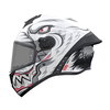 MT MT Targo S Helmet Toby Gloss White - Thumbnail 1