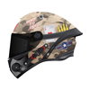 MT MT Targo S Helmet Patton Matt Sand Camo - Thumbnail 1