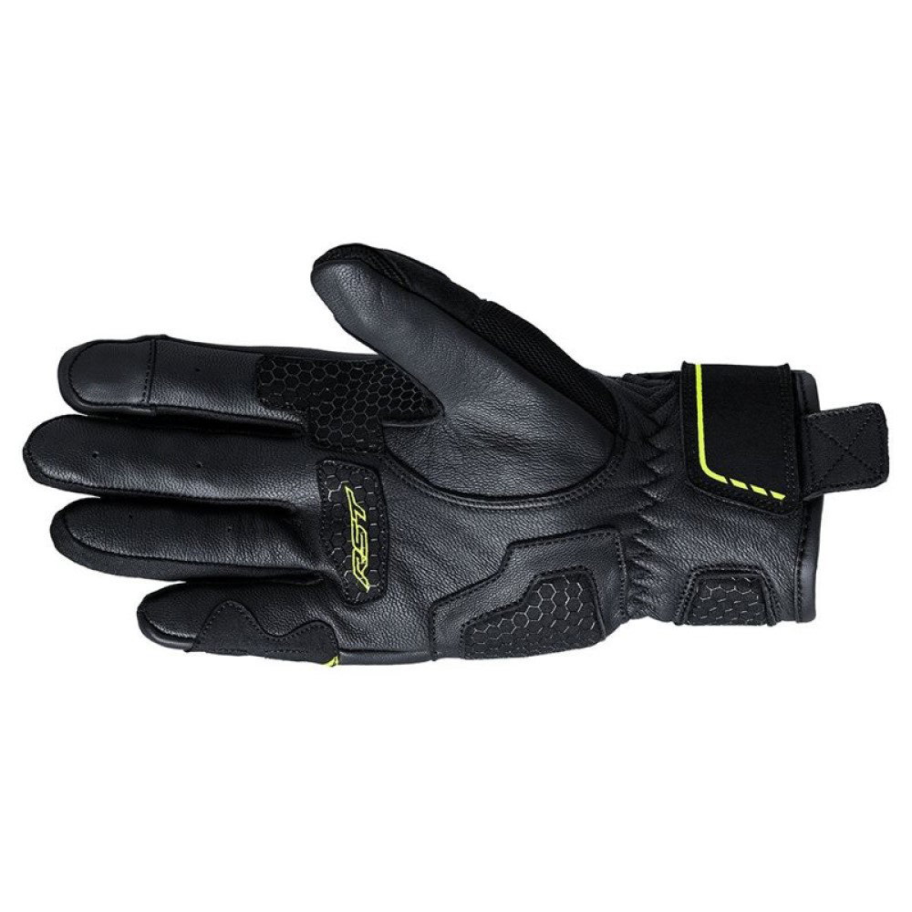 S1 Mesh CE Mens Gloves Black Fluo Yellow