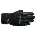 S1 Mesh CE Mens Gloves Black Neon Green