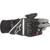 Alpinestars GP X V2 Black White Motorcycle Gloves Back                                                                                                                                                                                                         