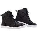 HiTop Moto CE Waterproof Sneakers Black Leather