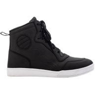 HiTop Moto CE Waterproof Sneakers Black Leather