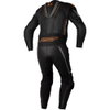 RST RST S1 CE Mens Leather Suit Black Grey Neon Orange - Thumbnail 2