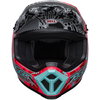 Bell Bell MX-9 Mips Helmet Tagger Splatter Red Grey - Thumbnail 2