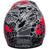 Bell Bell MX-9 Mips Helmet Tagger Splatter Red Grey - Thumbnail 6