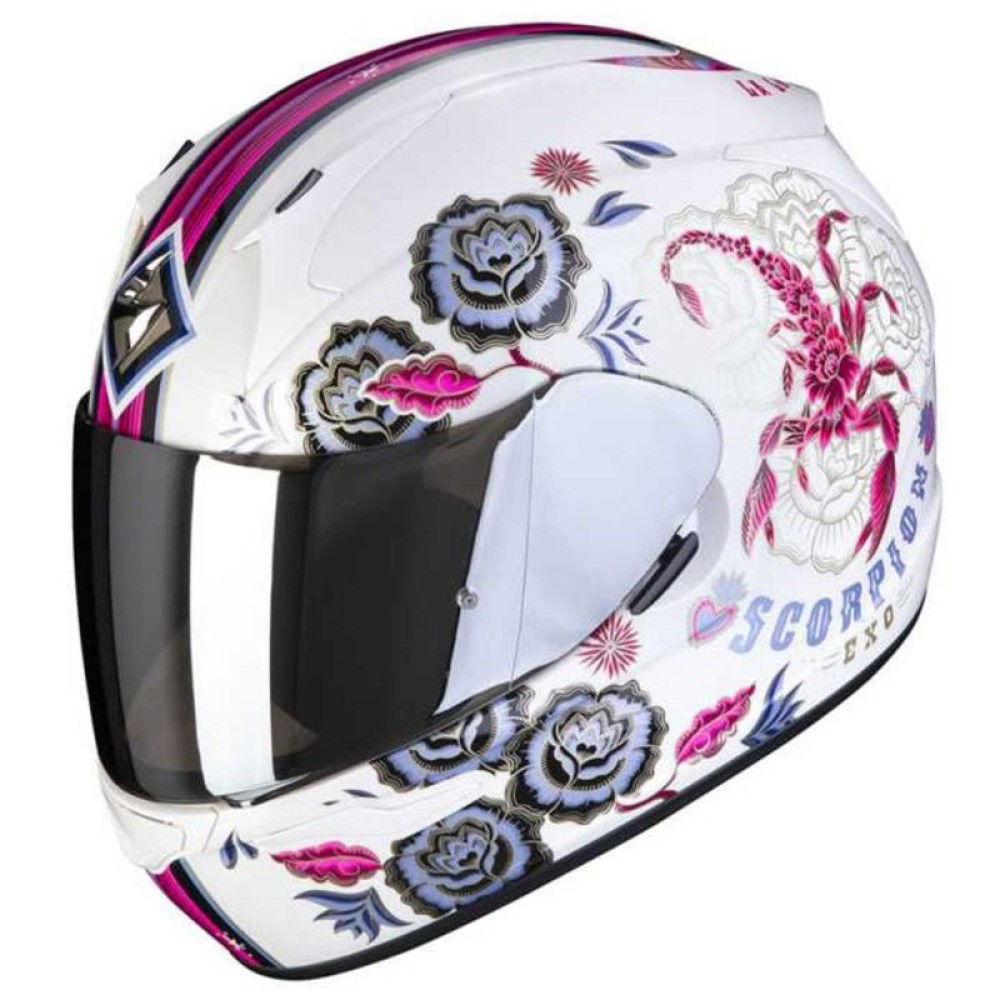 EXO 390 Chica II Helmet White Pink