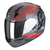 Scorpion Scorpion EXO 390 iGhost Helmet Grey Red - Thumbnail 1