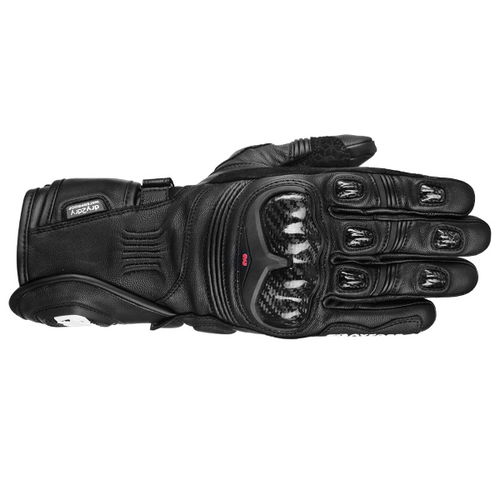 Oxford Products RP-2R Tech Black Waterproof Motorcycle Gloves Back                                                                                                                                                                                             
