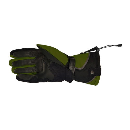Oxford Products Montreal 1 Army Green Motorcycle Gloves Palm                                                                                                                                                                                                   