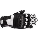 Shortie CE Mens Gloves Black White