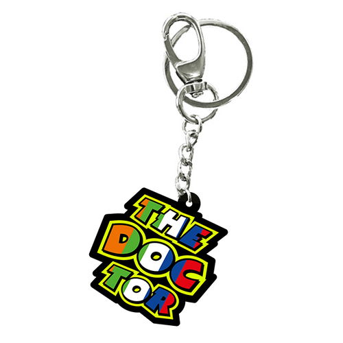 VR46 Key Ring - Stripes Multi