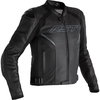 RST RST Sabre Airbag CE Leather Jacket Black Black Black - Thumbnail 1