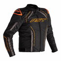 S1 CE Mens Jacket Black Grey Neon Orange