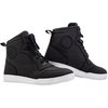 RST RST HiTop Moto Sneaker Ladies Boots Black Leather - Thumbnail 1
