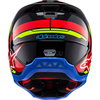 Alpinestars Alpinestars S-M5 Action 2 EC 22.06 Helmet Black Yellow Fluo Bright Red Glossy - Thumbnail 2